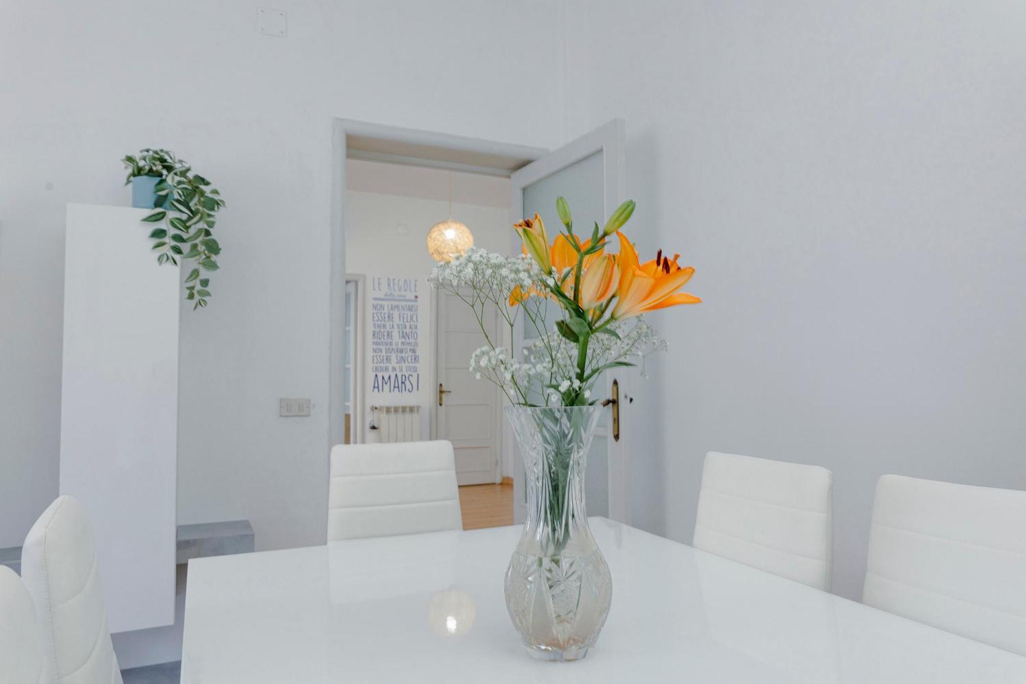 "L'Attico Bianco" City View 10 M A Piedi Dal Mare 萨沃纳 外观 照片