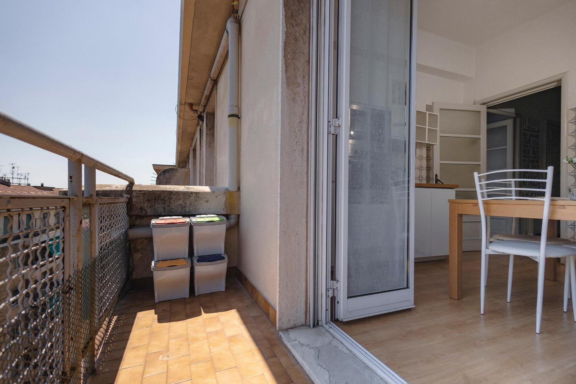 "L'Attico Bianco" City View 10 M A Piedi Dal Mare 萨沃纳 外观 照片