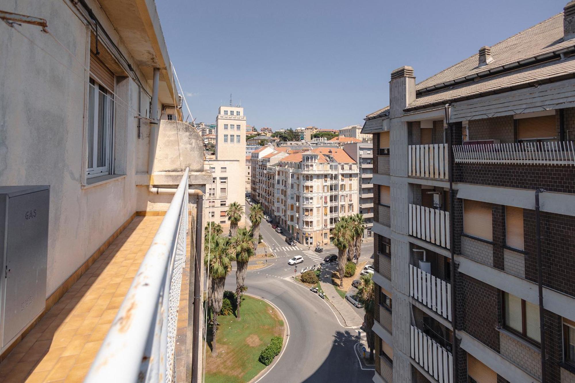 "L'Attico Bianco" City View 10 M A Piedi Dal Mare 萨沃纳 外观 照片