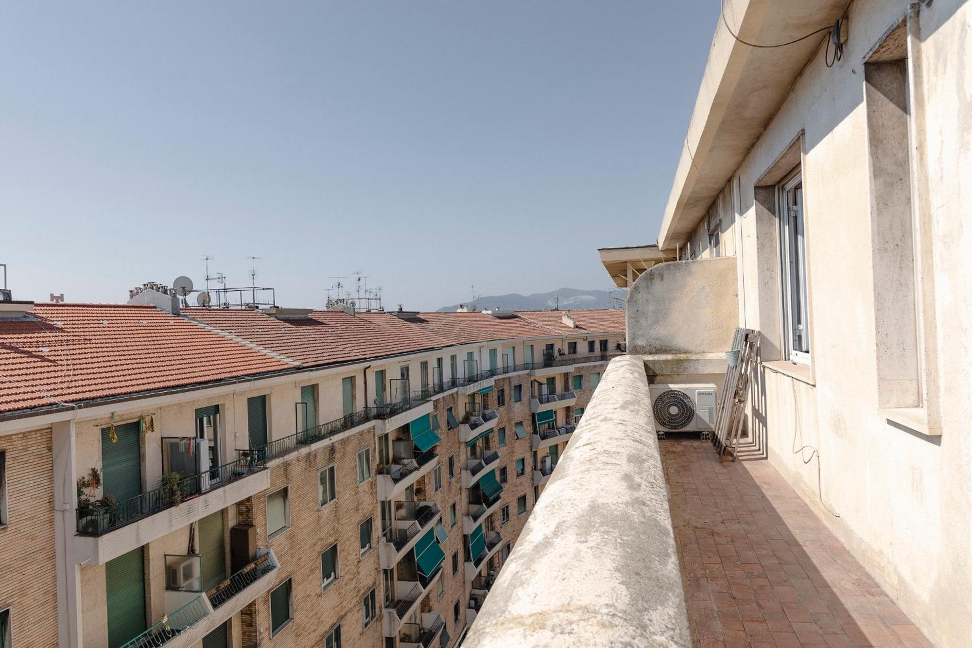 "L'Attico Bianco" City View 10 M A Piedi Dal Mare 萨沃纳 外观 照片